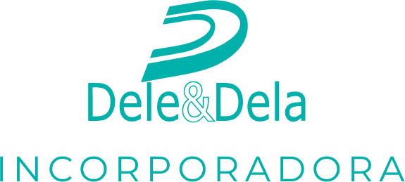 Logotipo Dele e Dela Incorporadora